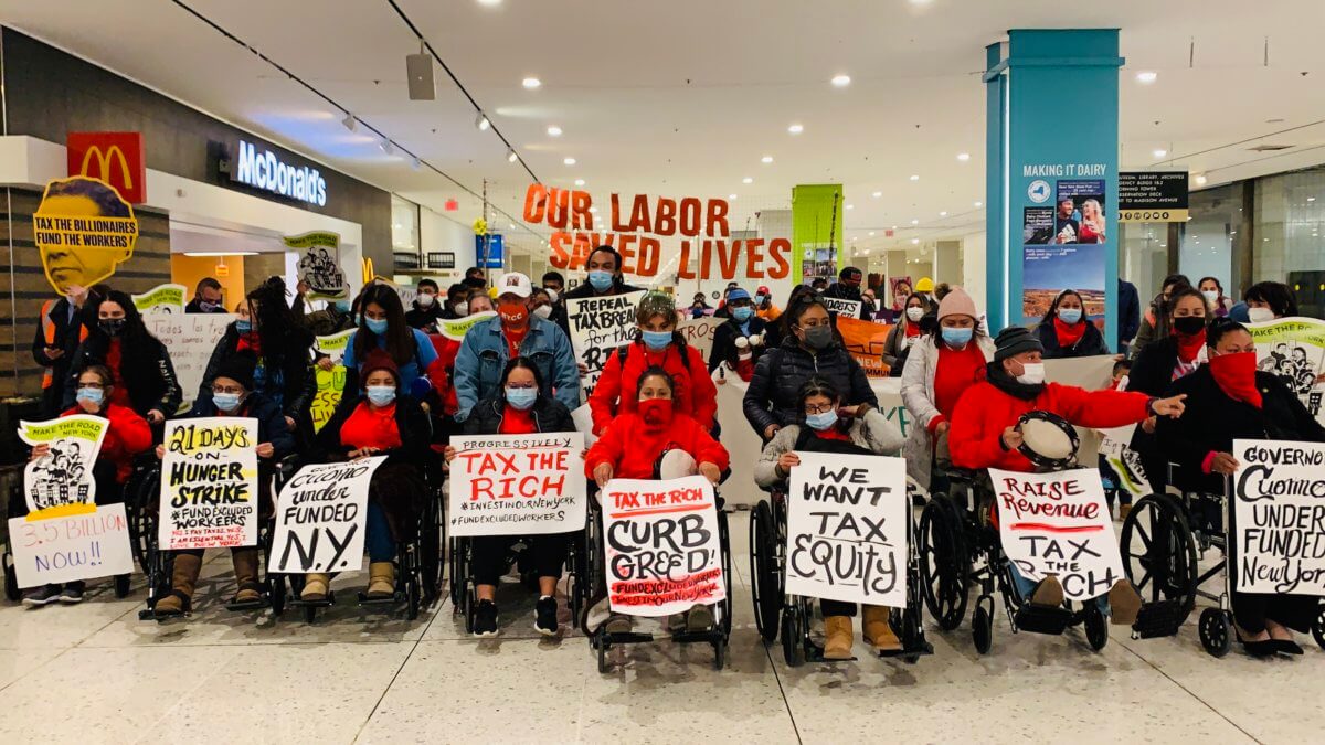Hunger strikers fear $2.1B in NYS aid for excluded workers won't be enough 2