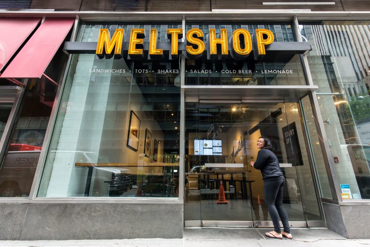 Melt Shop Flagship, 50th St. Entrance