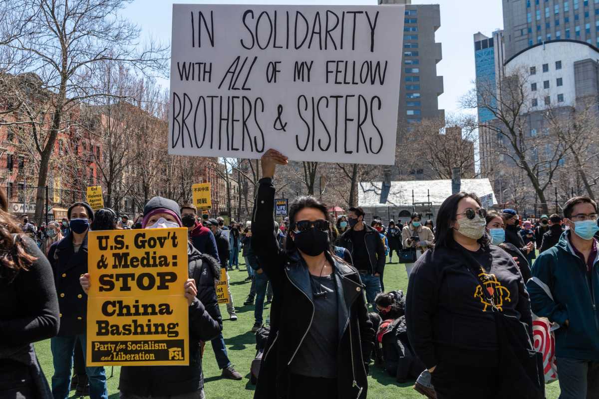 NYC: Rally to Stop Asian Hate