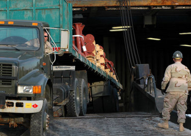 tractor trailer navy