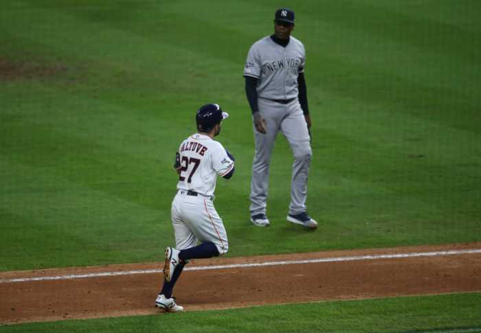 Chapman Altuve Yankees Astros