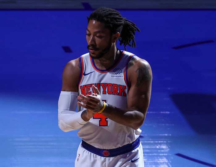 Derrick Rose Knicks