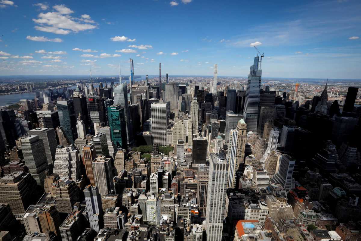 Empire State building prepares to reopen to visitors and tenants following outbreak of the coronavirus disease (COVID-19) in New York