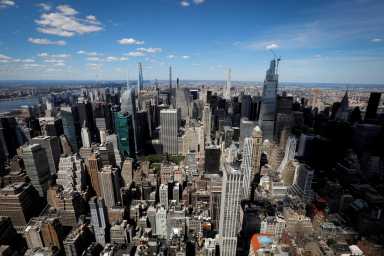 Empire State building prepares to reopen to visitors and tenants following outbreak of the coronavirus disease (COVID-19) in New York