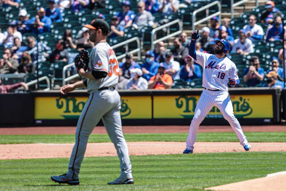 Mets Orioles Harvey Peraza