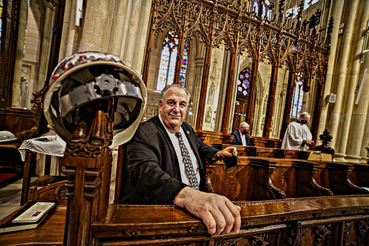 Hard hat memorial: Construction workers remembered during annual mass at St. Patrick's Cathedral 5