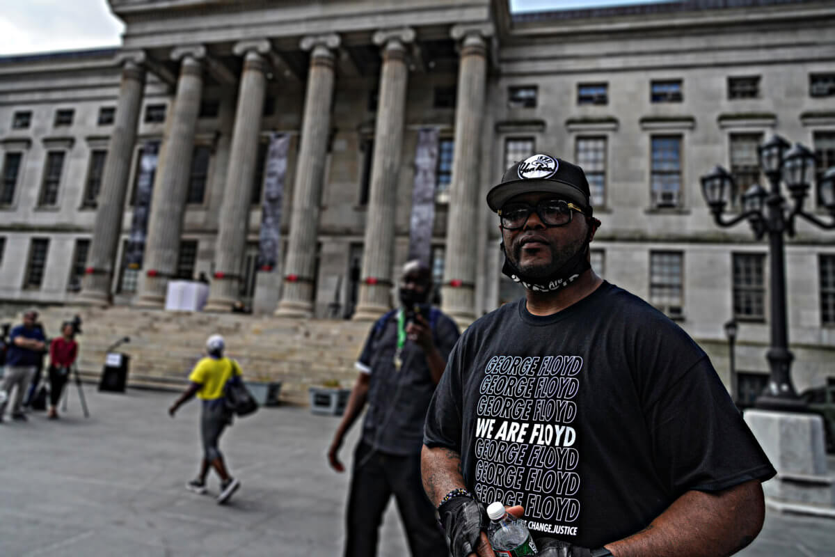 'We are Floyd': A Brooklyn memorial one year after George Floyd's murder 3