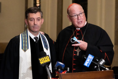 NYC:Together Against Anti-Semitism: Temple Emanu-El Welcomes Cardinal Dolan for Shabbat