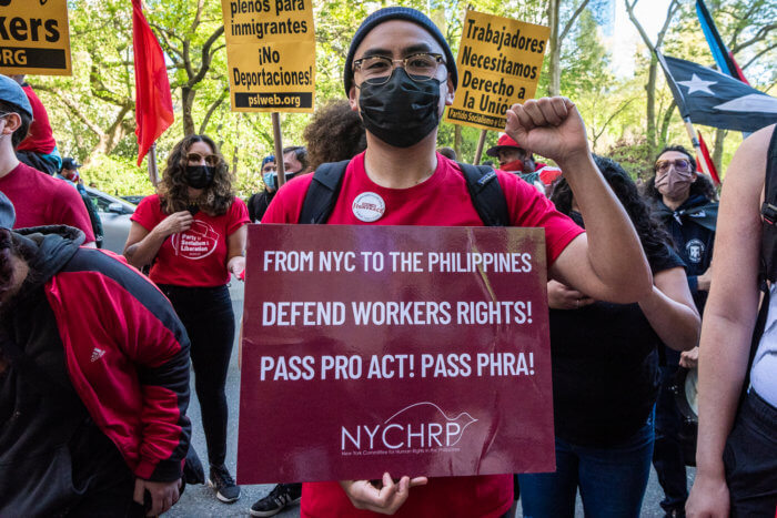 May Day protesters demand stronger union laws, spotlight union-busting ...