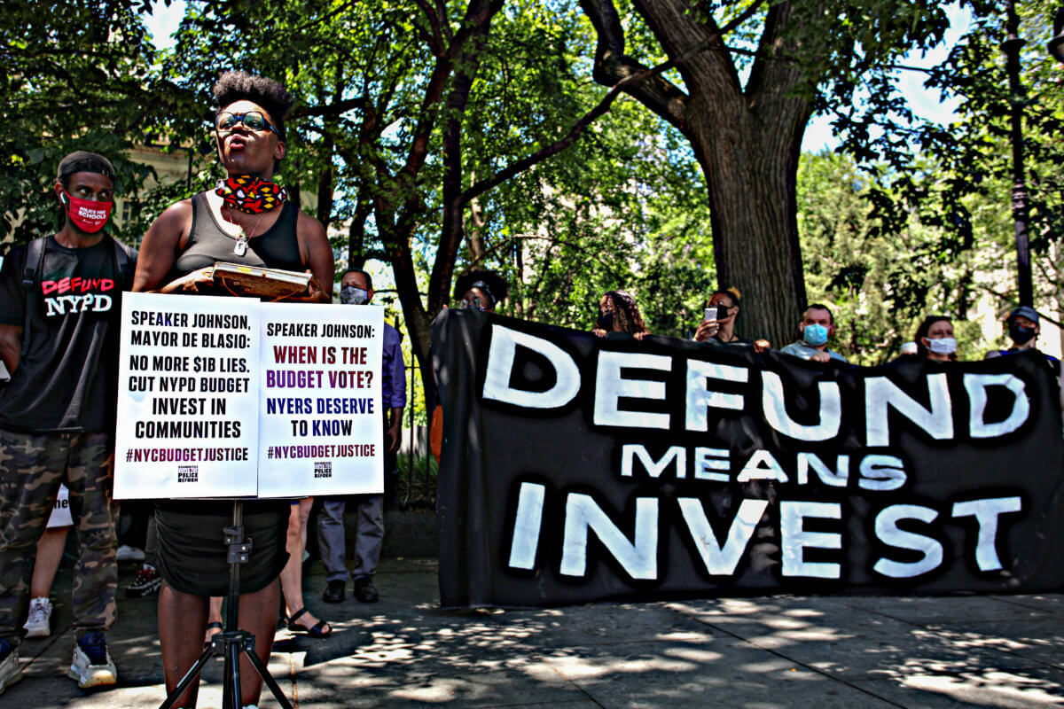 Protesters demand the $1B defund the NYPD promise be kept 5