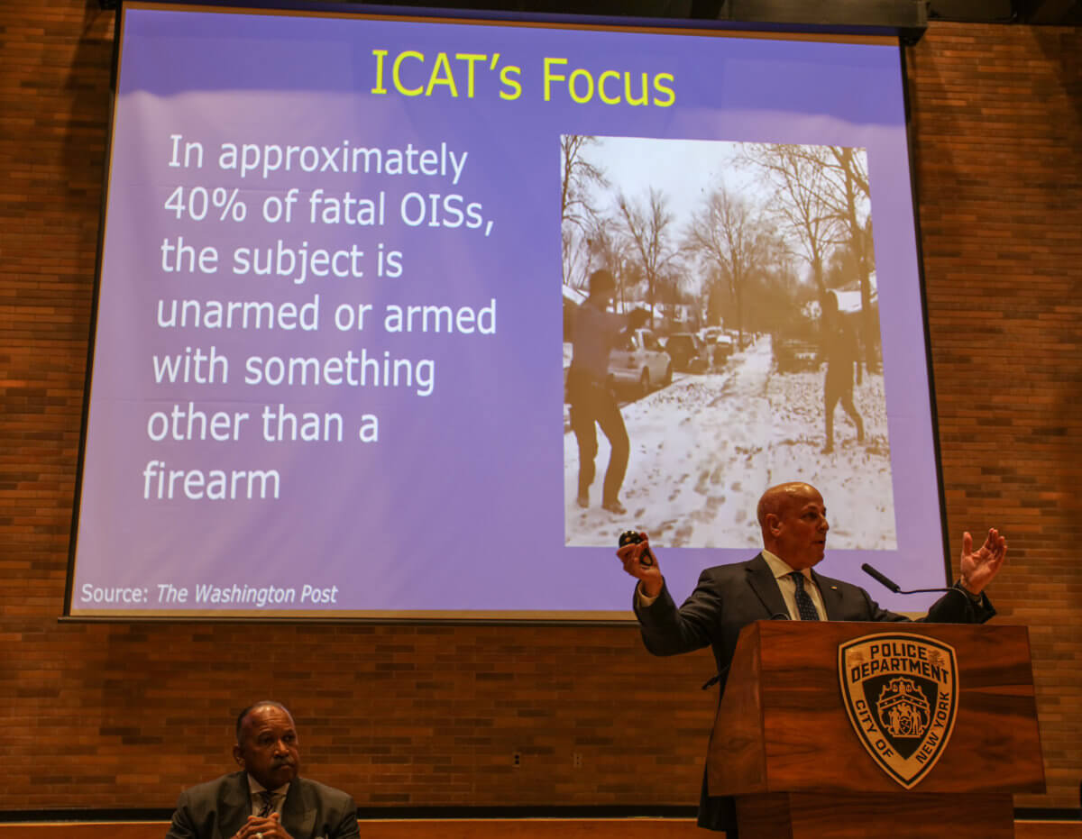 NYPD officials unveil new training procedures to de-escalate deadly encounters 6