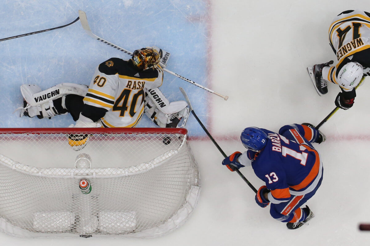 Islanders Bruins Mathew Barzal Game 4
