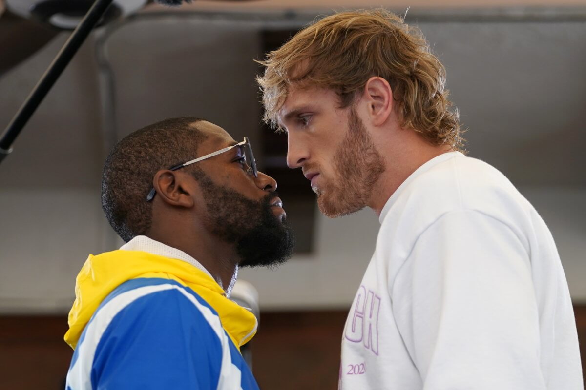 FILE PHOTO: Boxing: Mayweather vs Paul – Media Day