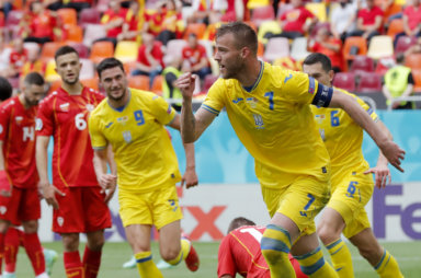Andriy Yarmolenko Ukraine North Macedonia Euro 2020