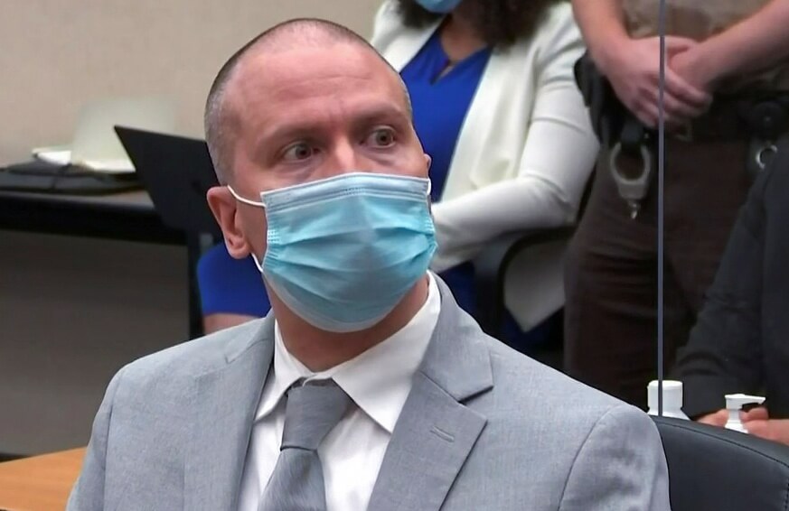 Former Minneapolis police officer Derek Chauvin is sentenced after being found guilty of the murder of George Floyd