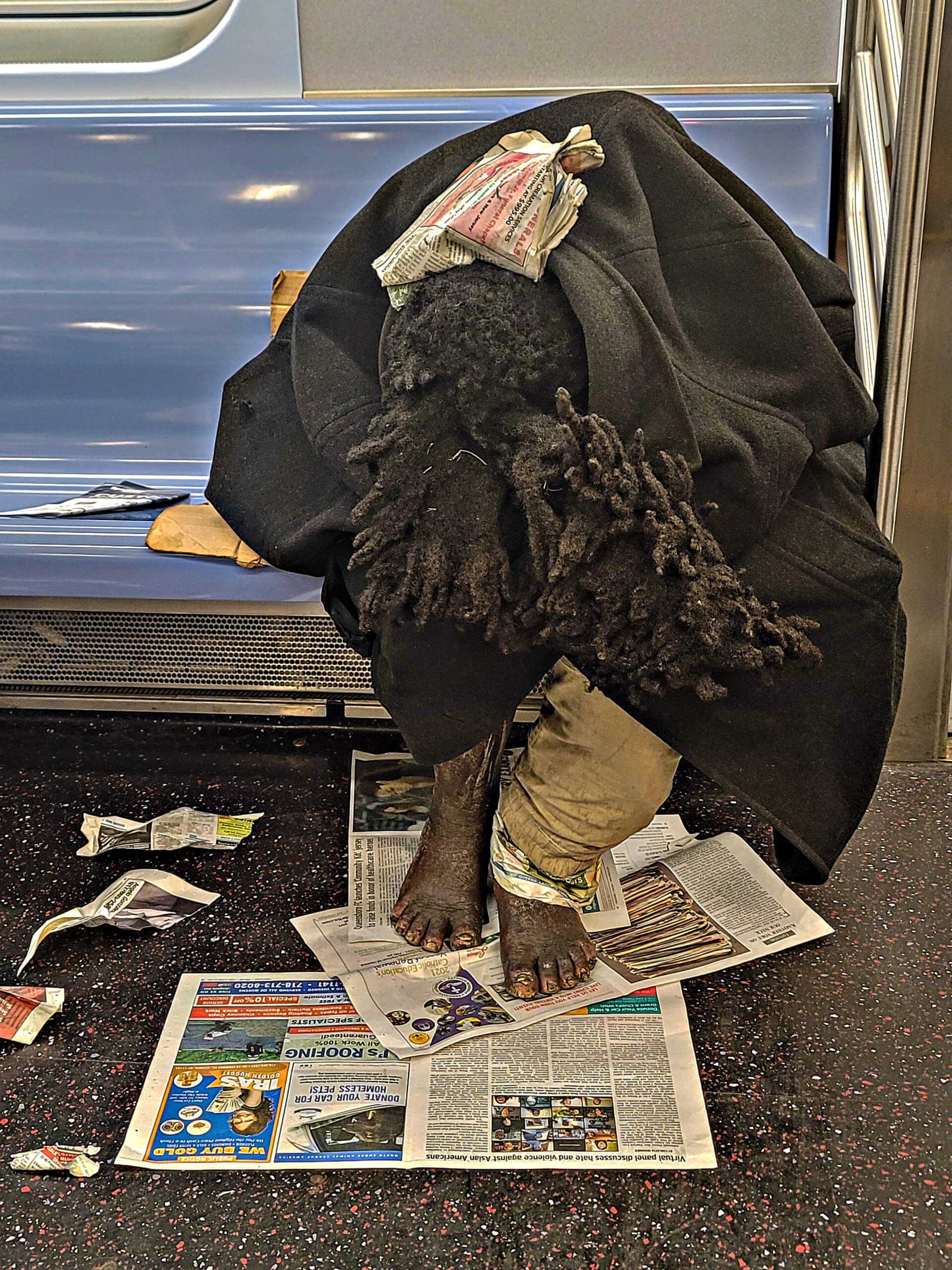 The crisis below New York As COVID19 ebbs, homelessness rages on in the subways amNewYork