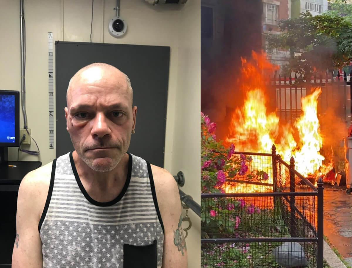 Suspect Patrick Glynn-firebug combo