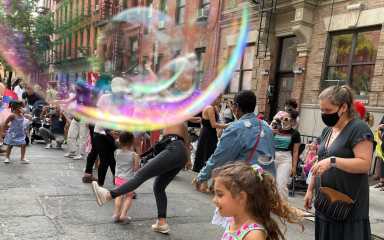 What’s a party with bubbles?