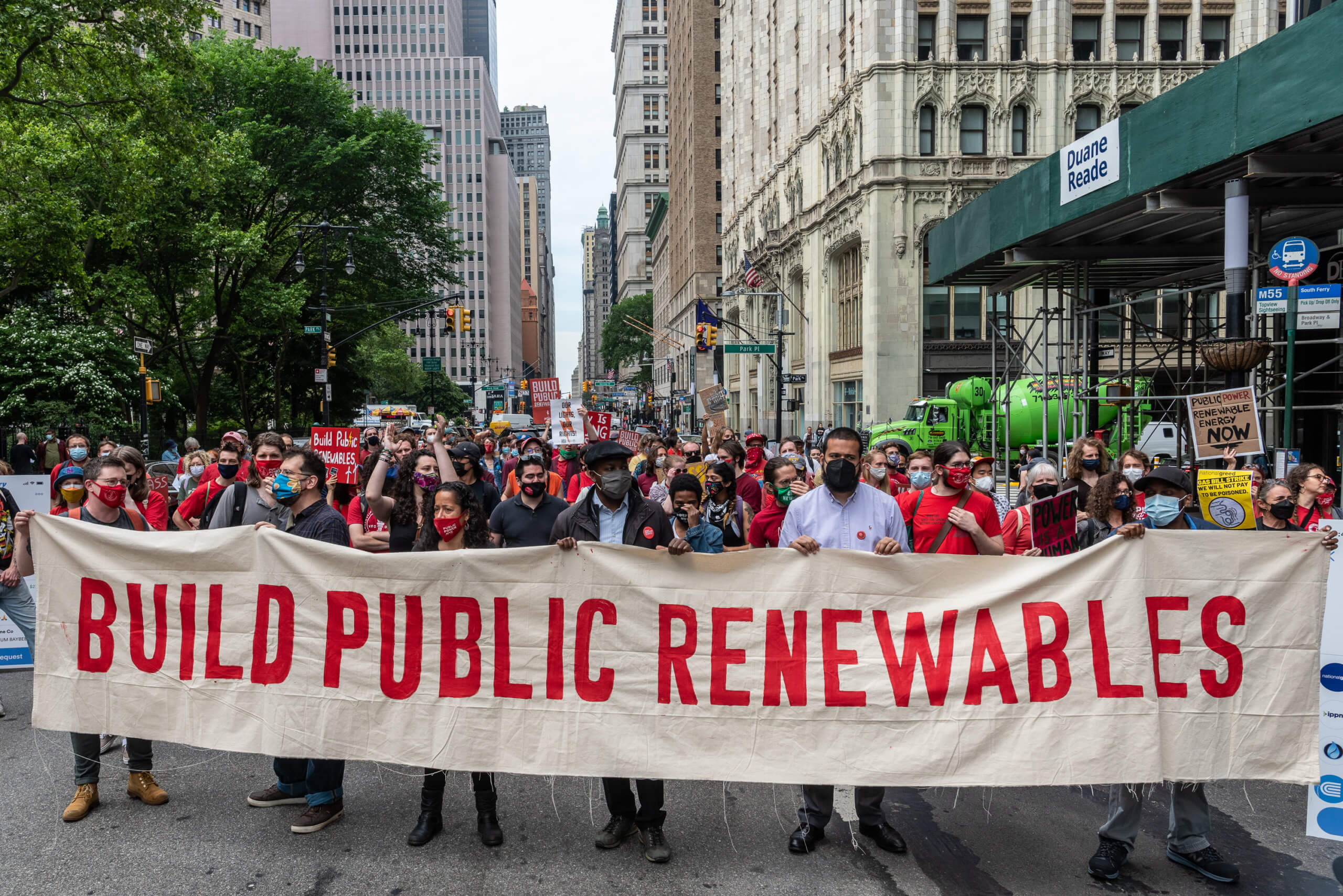 Climate activists cuffed at Downtown protest over Public Renewables Act 4