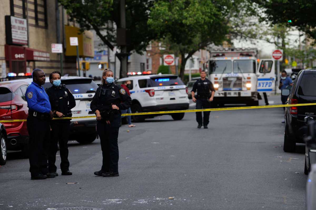 Police at The Scene