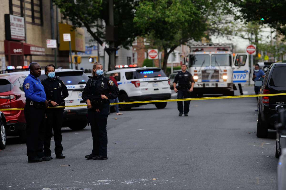 Police at The Scene