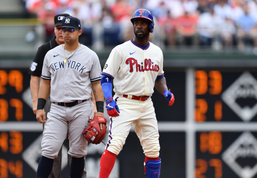 Yankees thumped by Phillies, swept again in weekend series amNewYork