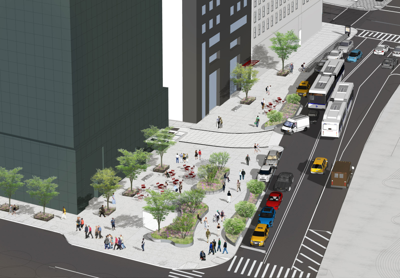 On the road again Lower Manhattan’s Water Street redesign starts