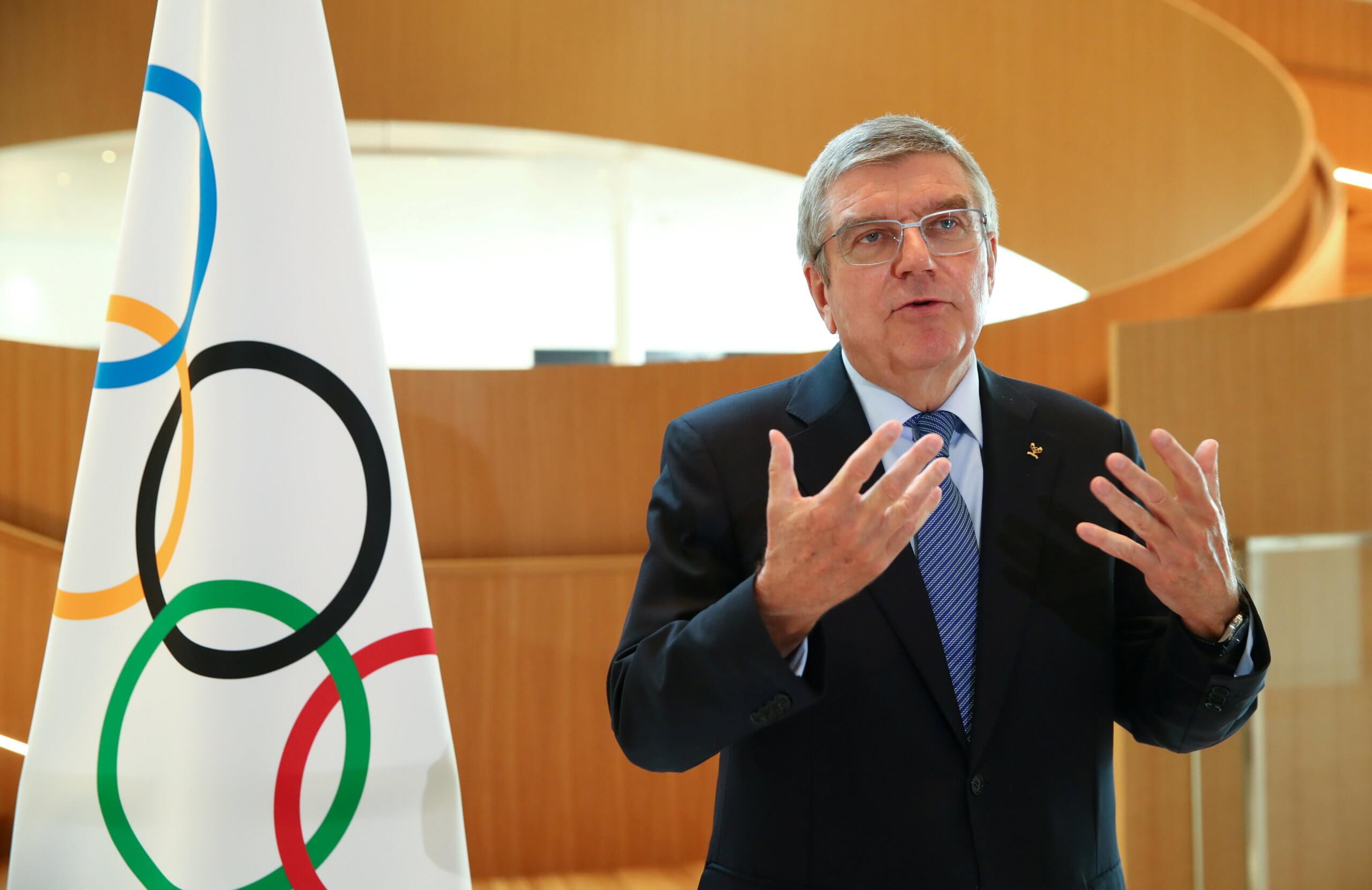 IOC president Thomas Bach