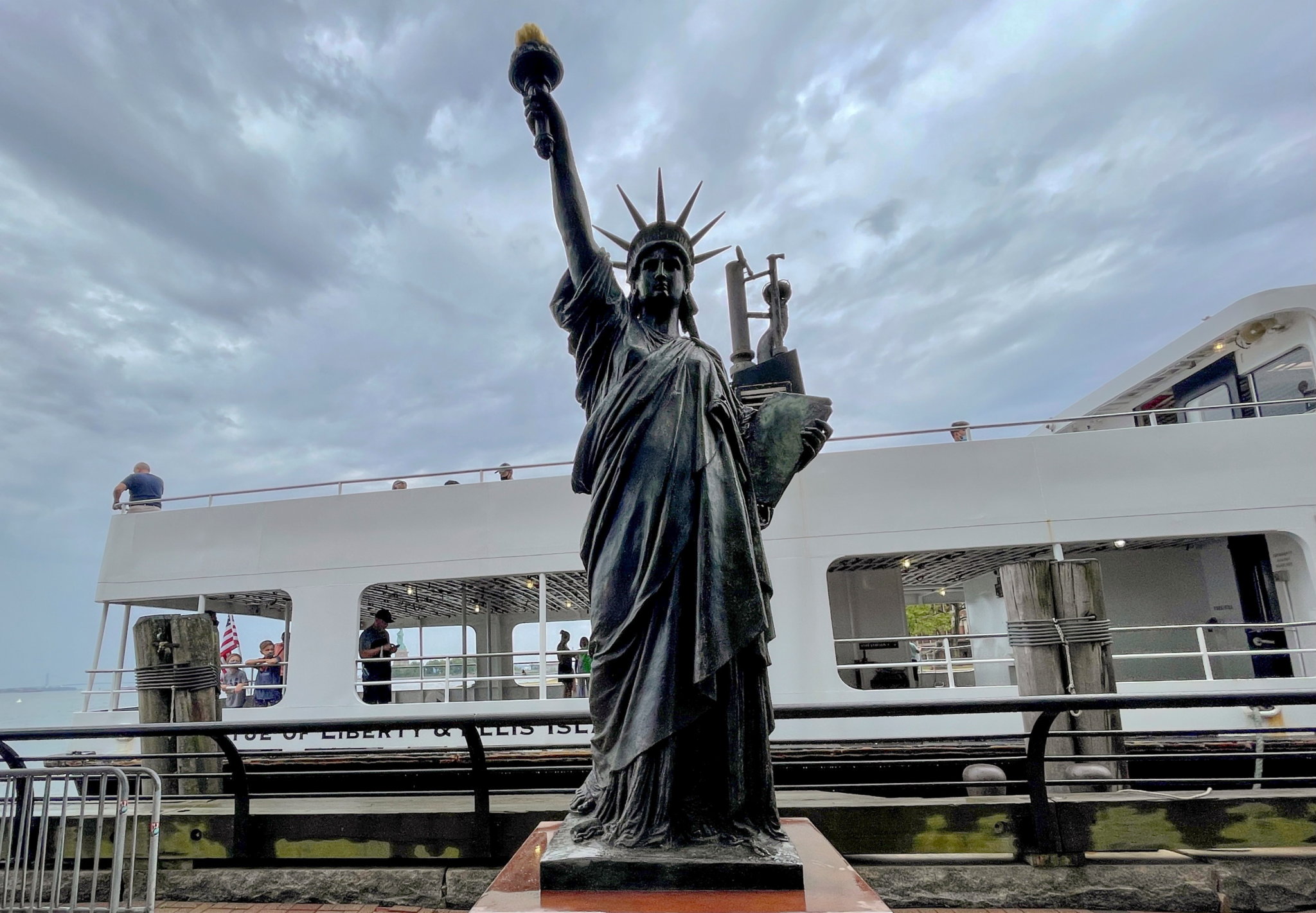 statue city cruises security