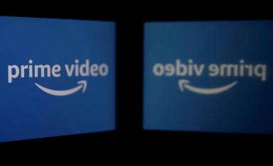 FILE PHOTO: The logo of streaming service Amazon Prime Video is seen in this illustration picture
