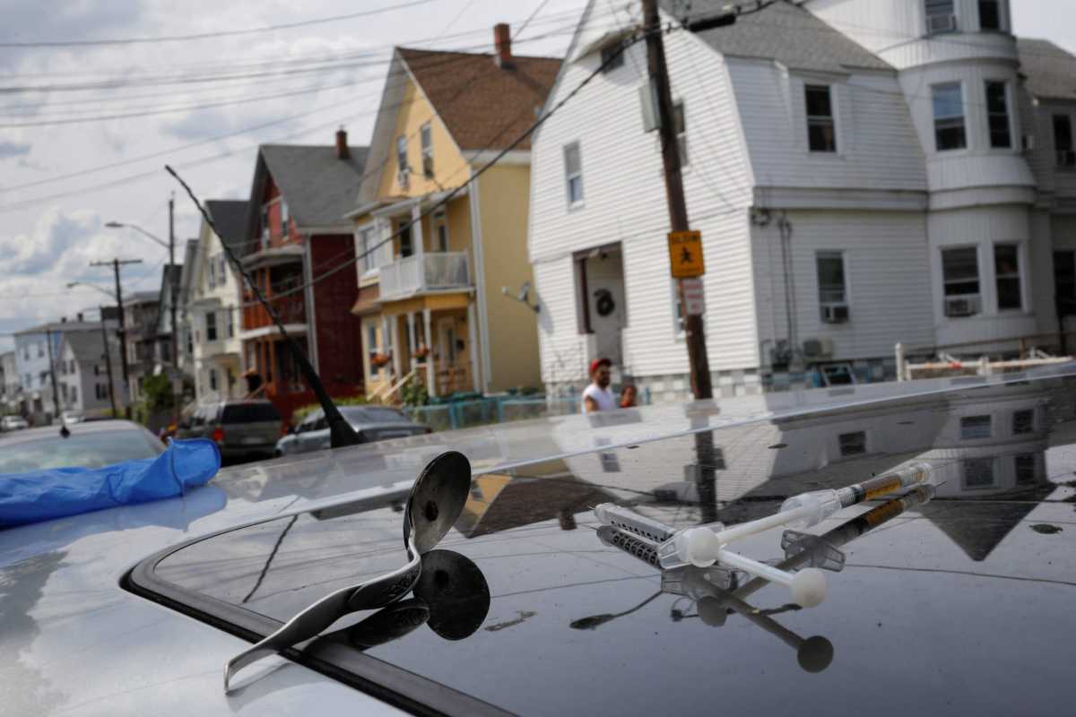 The Wider Image: Boston-area paramedics face front lines of U.S. opioid crisis