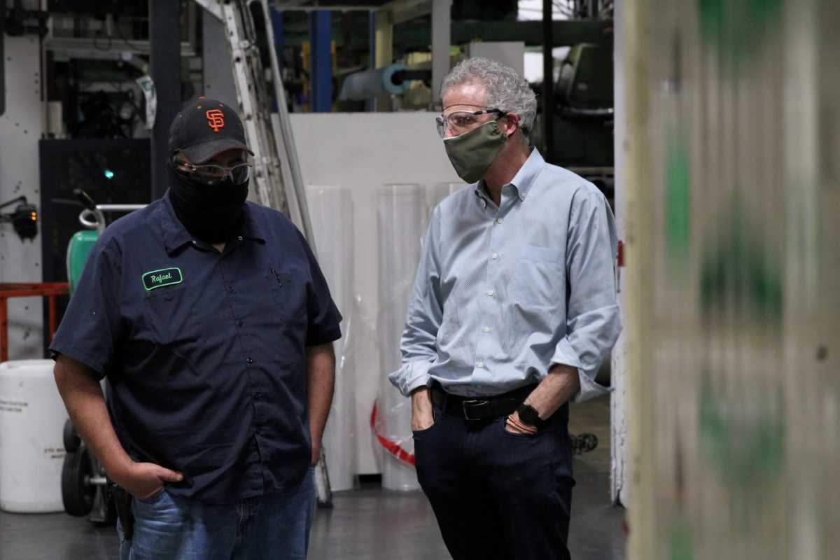 FILE PHOTO: Coronavirus brings boom and burden to California packaging supplier