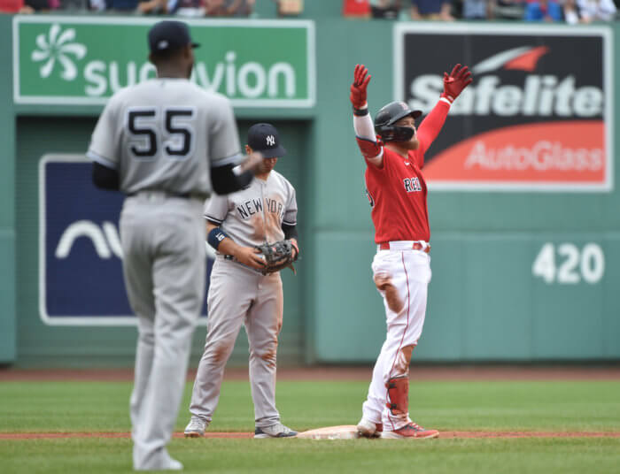 Svelte Yankees closer Aroldis Chapman has gotten even leaner while