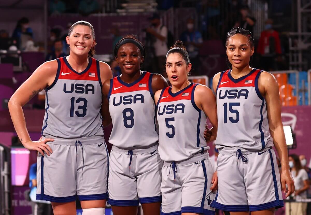 Basketball 3×3 – Women – Finals – United States  v The Russian Olympic Committee
