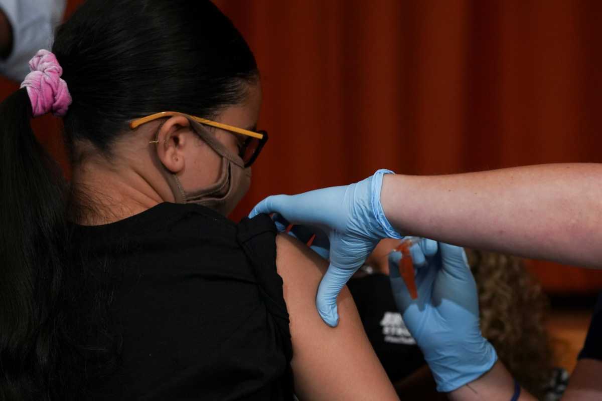 FILE PHOTO: COVID-19 vaccinations in New York