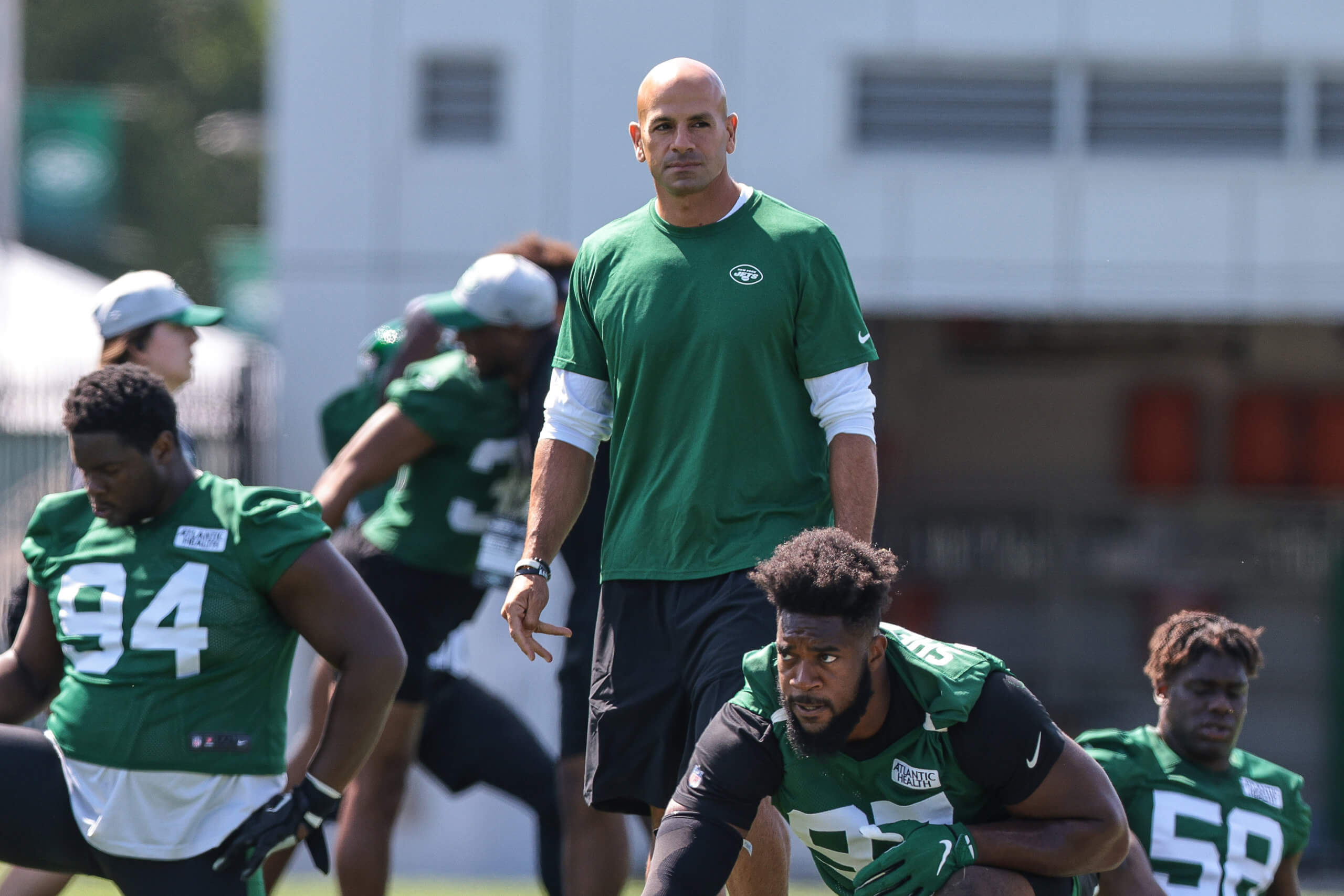 Jets HC Robert Saleh pumping brakes on potential Zach Wilson concern 3 Robert Saleh Jets