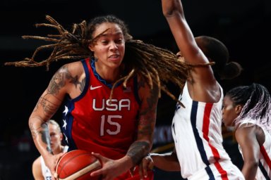 USA women's basketball France Olympics