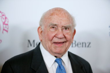 FILE PHOTO: Actor Ed Asner poses at The Mercedes-Benz Carousel of Hope Ball to benefit the Barbara Davis Center for Diabetes in Beverly Hills, California