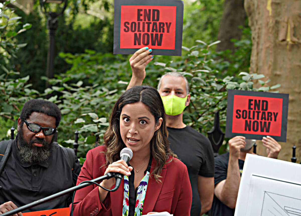 'The mayor lied to us': Criminal justice activists in NYC demand new way to end solitary confinement 2