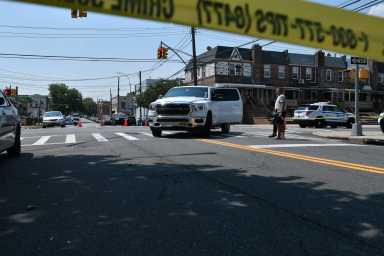 The dodge was making a left turn onto 16 th Avenue.