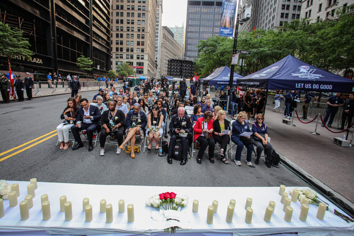 Another name-reading in Lower Manhattan honors those who died of 9/11-related illnesses from Ground Zero 13