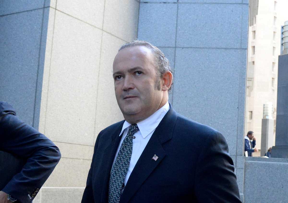 FILE PHOTO: Russian-born businessman Igor Fruman leaves after his arraignment at the United States Courthouse in the Manhattan borough of New York