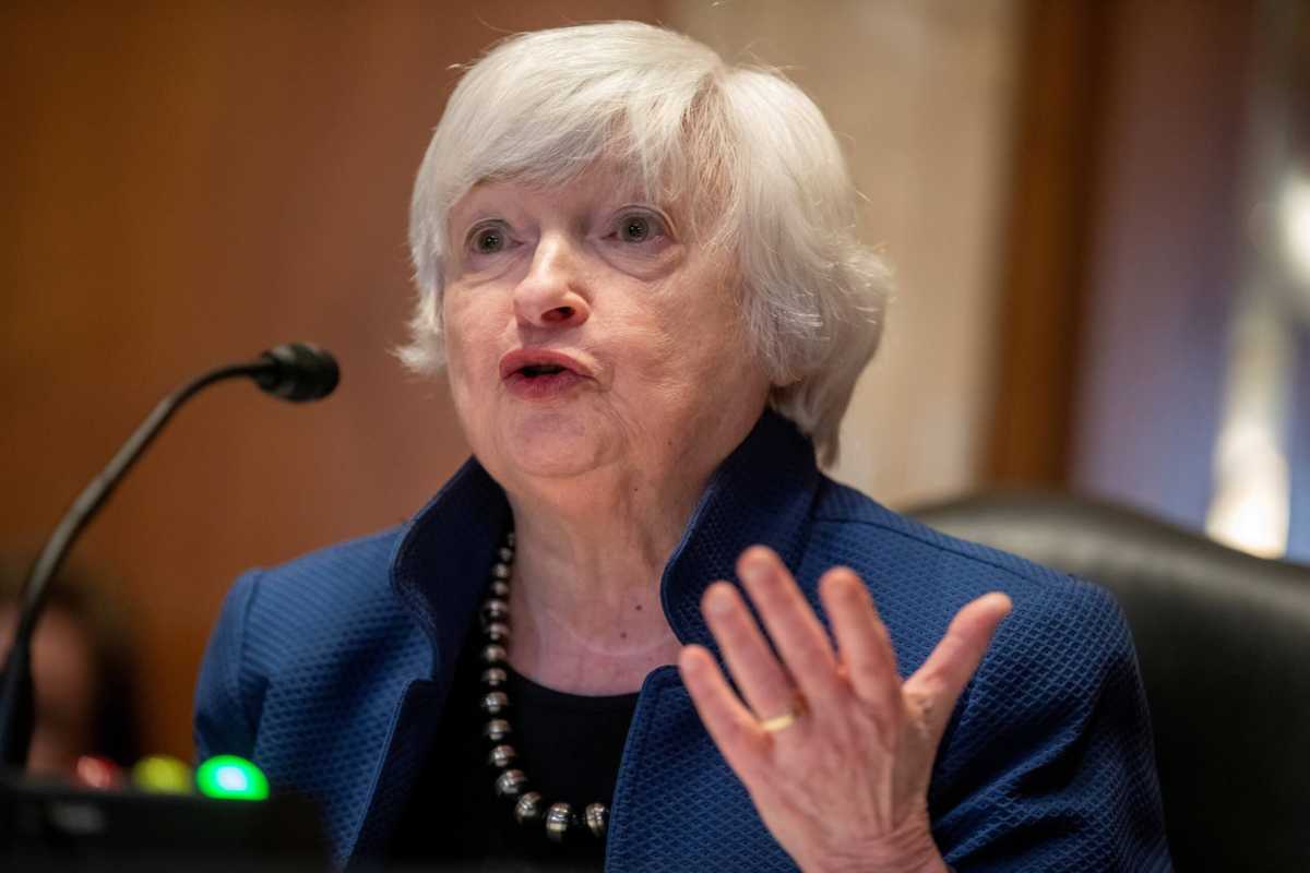 FILE PHOTO: Yellen testifies about Treasury budget request