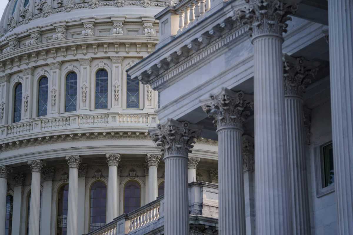 FILE PHOTO: Senators Arrive to Vote on Amendments to Infrastructure Bill