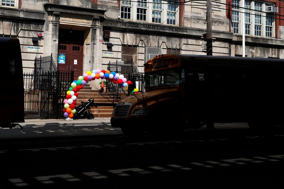 FILE PHOTO: First day of New York City schools