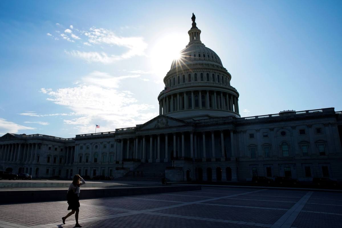 FILE PHOTO: The U.S. Capitol is seen in Washington
