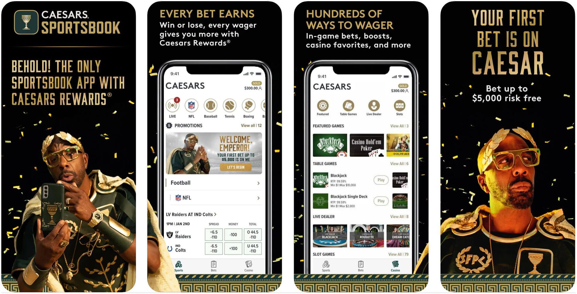 Caesars Sportsbook, App Store