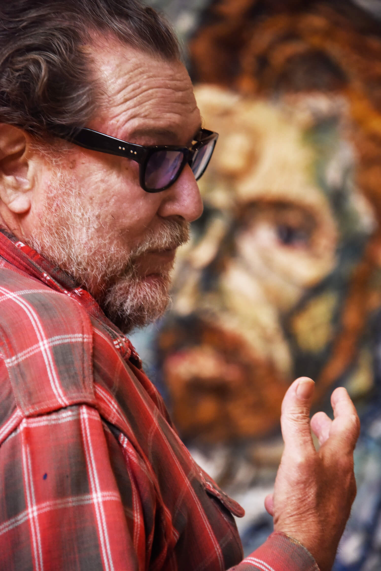 East Village artist paints 'self portraits' of other figures as famous artists 15