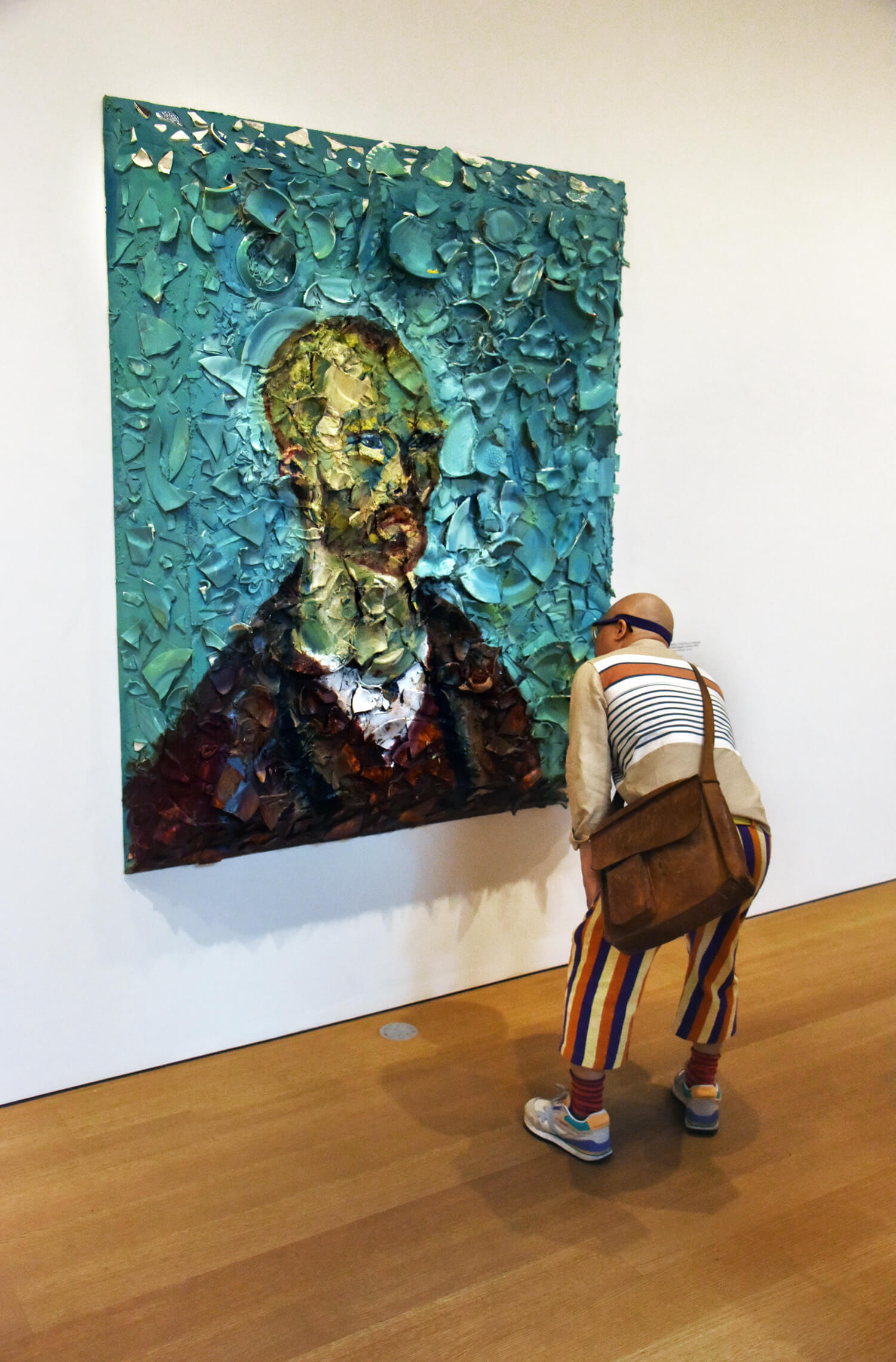 East Village artist paints 'self portraits' of other figures as famous artists 16