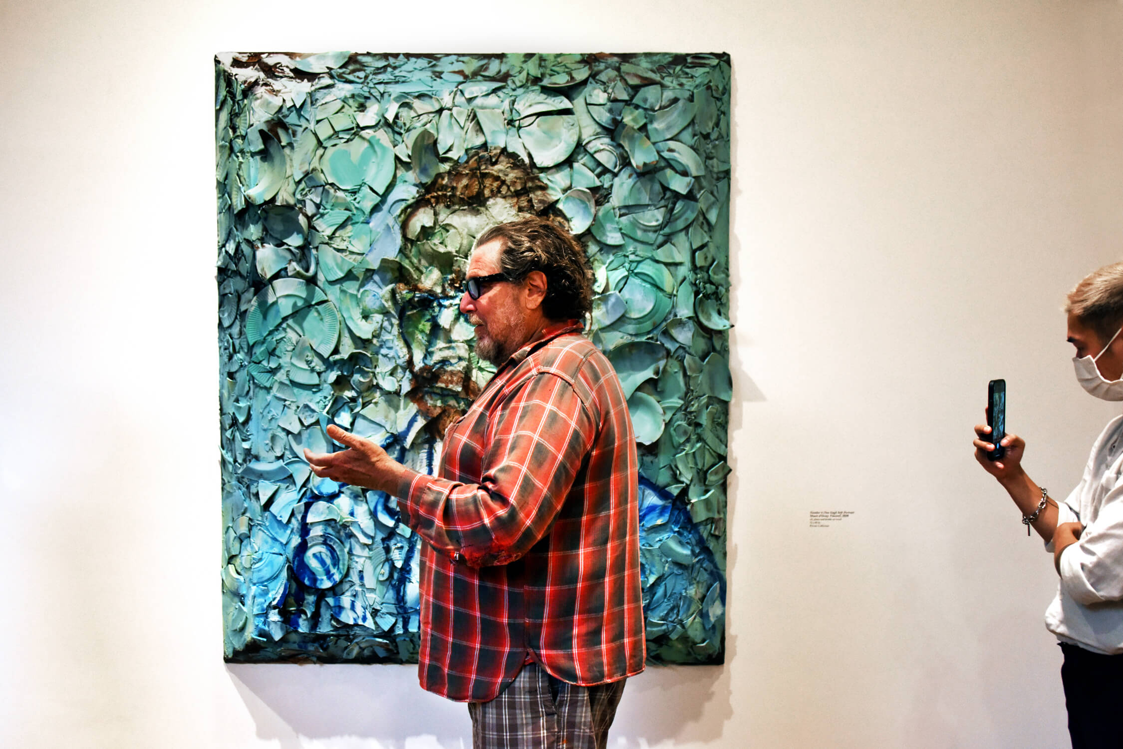 East Village artist paints 'self portraits' of other figures as famous artists 17